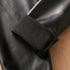 Children's Warm Slim Leather Pants