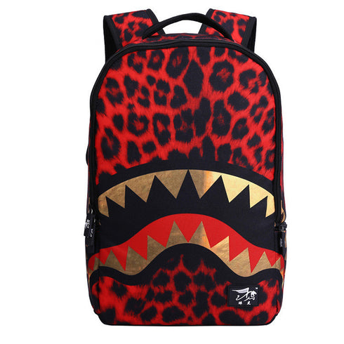 Cool Shark Laminated School Bag