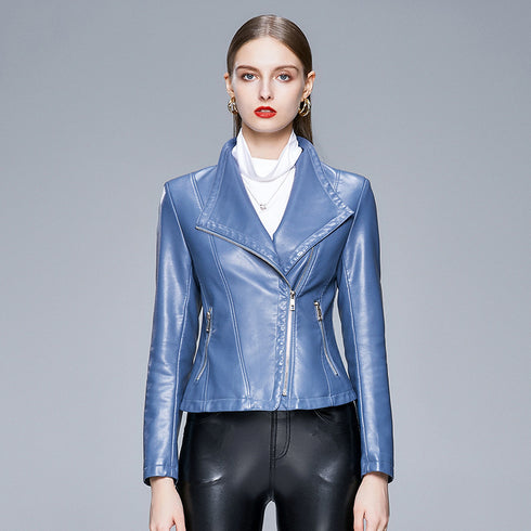 Slim Slimming Leather Jacket