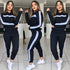 Women's Casual Patchwork Sports Suit