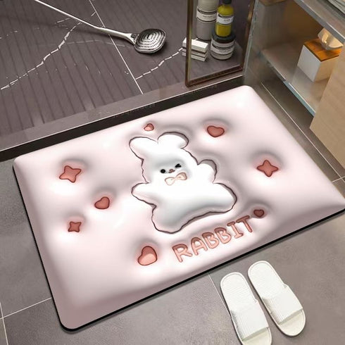 Bathroom Diatom Mud Floor Mat