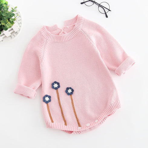 Baby knit Romper