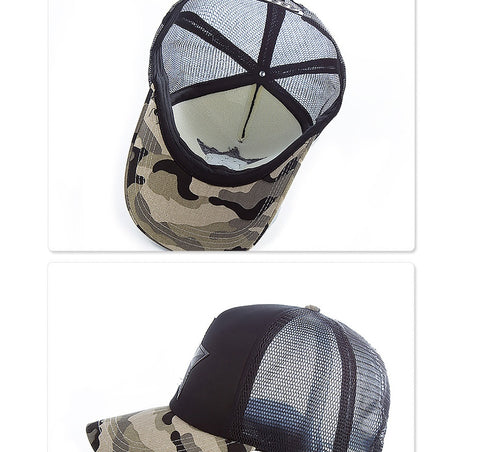 Pentagram Baseball Camouflage Cap