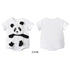 Leisure Short Sleeved Romper Three-dimensional Panda