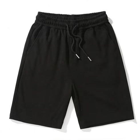 Solid Color Straight Shorts For Men