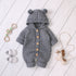 Baby's Soft knitted jumpsuit