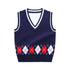 Diamond vest children's sweater