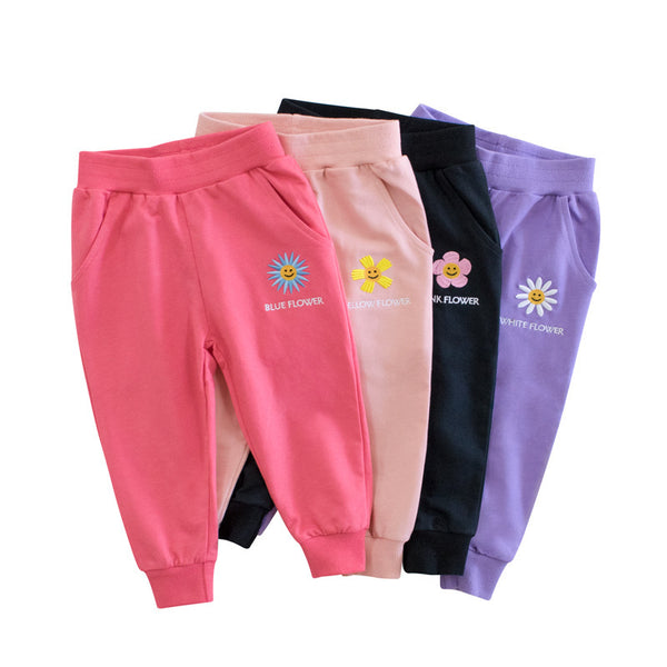 Girls' Western-Style Sports Pants