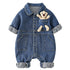 Baby Newborn Denim Jumpsuit