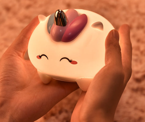 Novelty Bedroom Silicone atmosphere Lamp