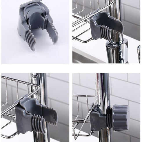 Adjustable Sink Drain Faucet Holder