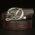Crocodile Buckle Belt Made of pure Cowhide