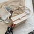 Single-shoulder Summer Style Square Bag