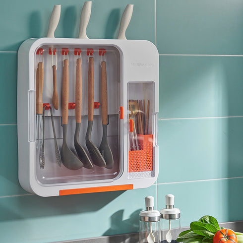 Wall-mounted Shelf Perforation-Free Storage Rack