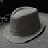 Solid color small Jazz hat