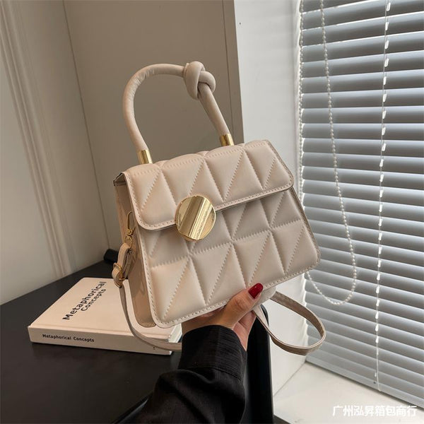 French Minority Design Rhombus Small Handbags