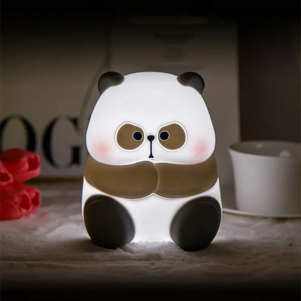 Panda-shaped Silicone Lamp