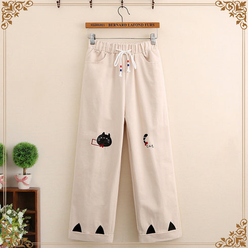 Girls Elastic waistband Trousers