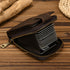 Men's Horse Leather Zipper Wallet