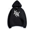 Triple Cross Plush Hooded sweater
