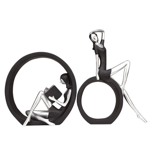 Living Room Art Girl Home Decor