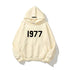 High Street Loose Fleece-lined 1977 Unisex Hoodies