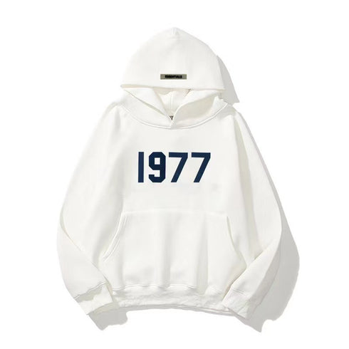 High Street Loose Fleece-lined 1977 Unisex Hoodies