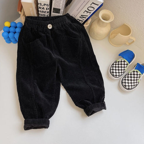 Children's Cotton Corduroy Trousers