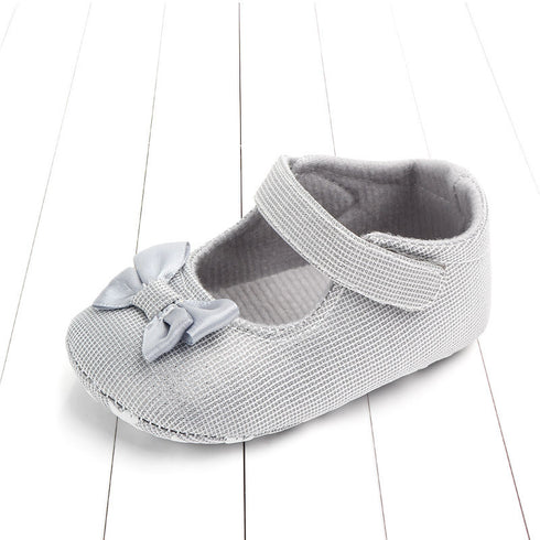 Princess baby bow shoes
