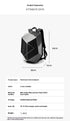 Motorcycle Knight Hard Shell Backpack