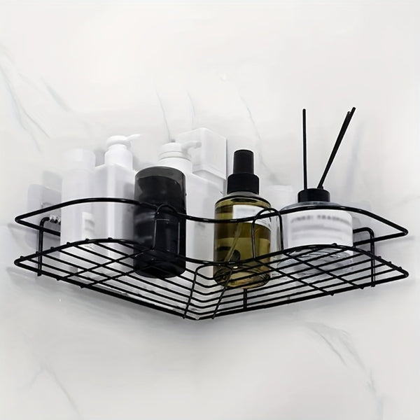 1pc Wall Mounted Bathroom Shelf
