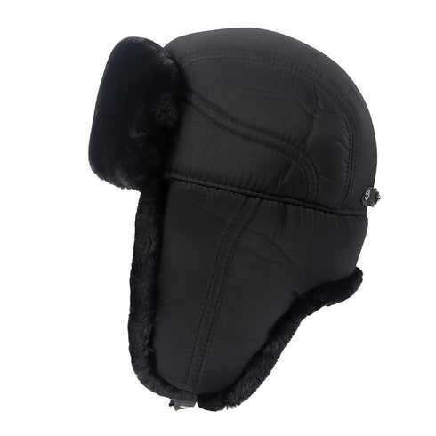 Velvet Thick Warm And Windproof Hat with Ear Protection
