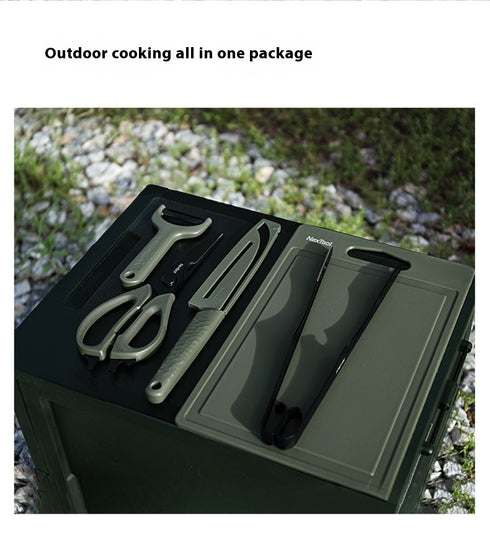 Outdoor Barbecue Kitchenware Portable Suit