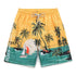 Coconut Pattern Beach Shorts For Men