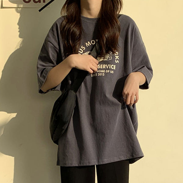 Women Short Sleeve Casual Korean Style Shirt
