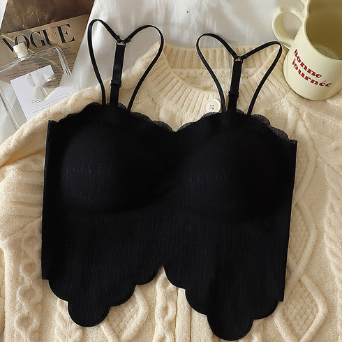 Women's Suspenders Vest One-piece Bra