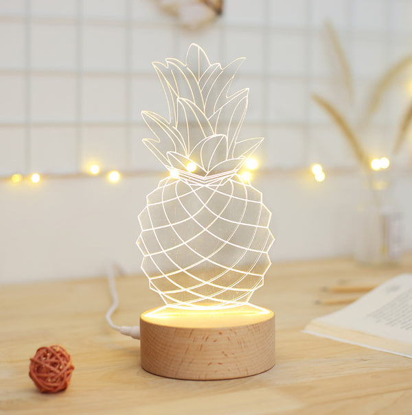 Bedside Pineapple table lamp