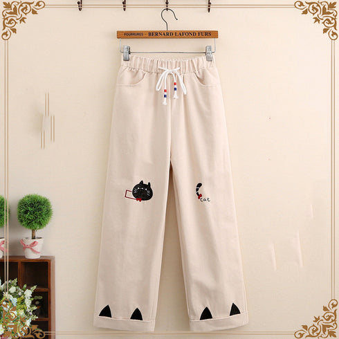 Girls Elastic waistband Trousers
