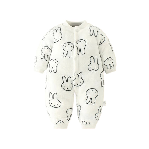 Baby flannel Warm jumpsuit