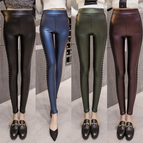 Women's Rivet feet Leggings