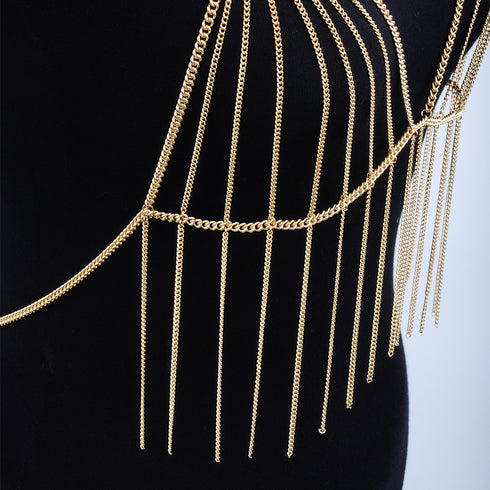 Gold Multi-layer Tassels