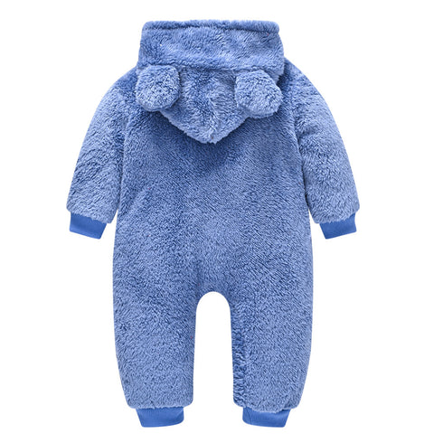 Baby's Cute Wool Sweater Jumpsuit