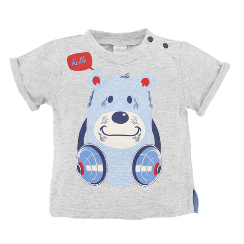Children's Disco Bear Cartoon Top