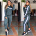 Women's Casual Patchwork Sports Suit