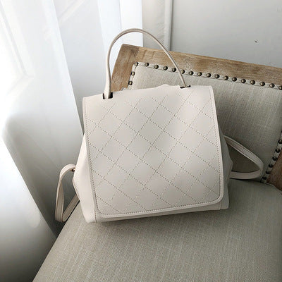 Checked fashion Pastel Backpacks