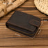 Men's Horse Leather Zipper Wallet