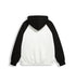 Men's Solid Color Simple Color Stitching Hoodie