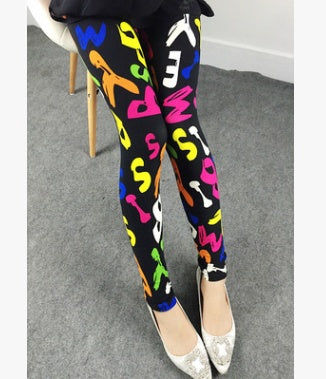 Women's Random Printed Leggings