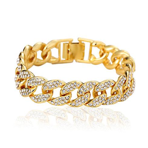 Cuban Bangle Bracelet