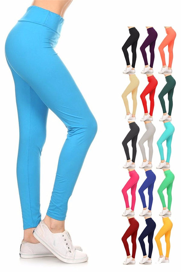 Women's Solid Colour Modal Leggings